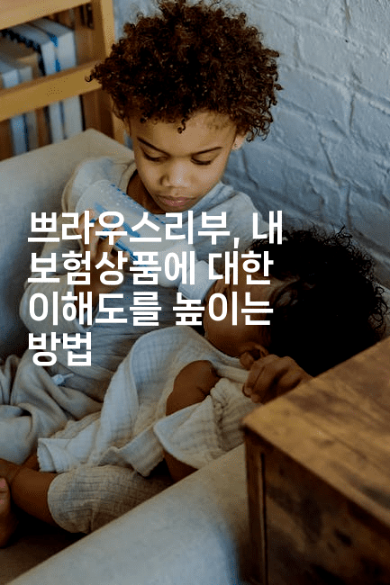 쁘라우스리부, 내 보험상품에 대한 이해도를 높이는 방법