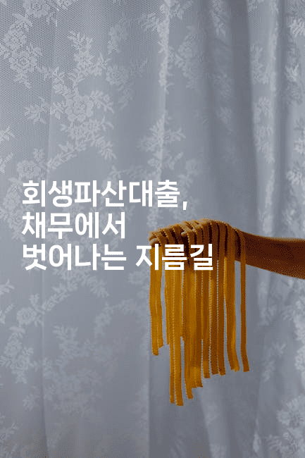 회생파산대출, 채무에서 벗어나는 지름길-인도네시아나