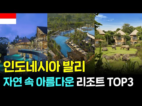 ?? 인도네시아 발리 자연 속 호텔리조트 TOP3 #인도네시아여행 #발리여행